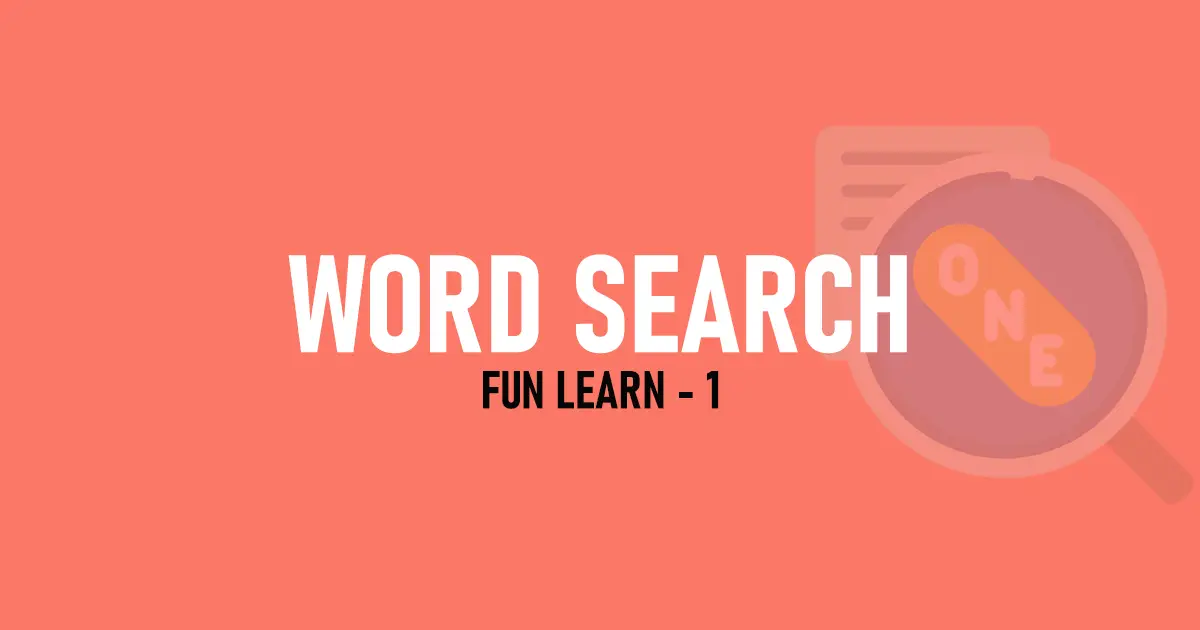 Word search mcqs 4 exams fun learn 1